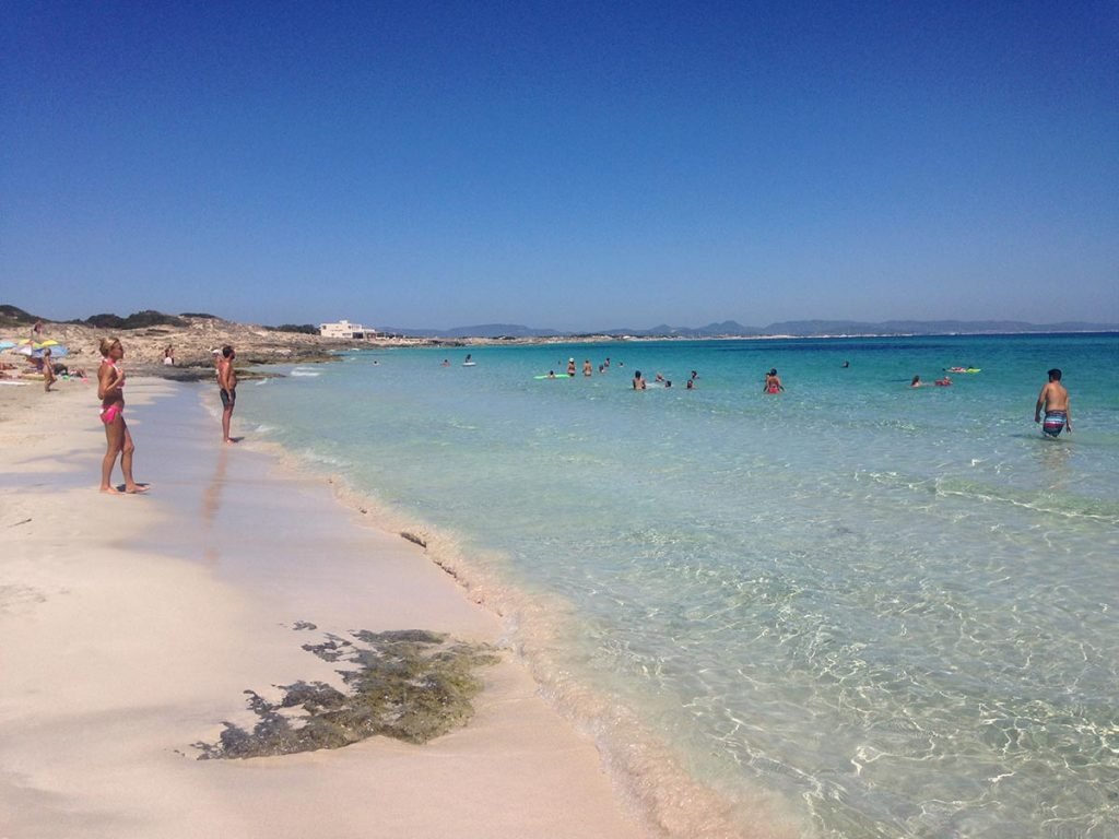Playa en Es Pjols